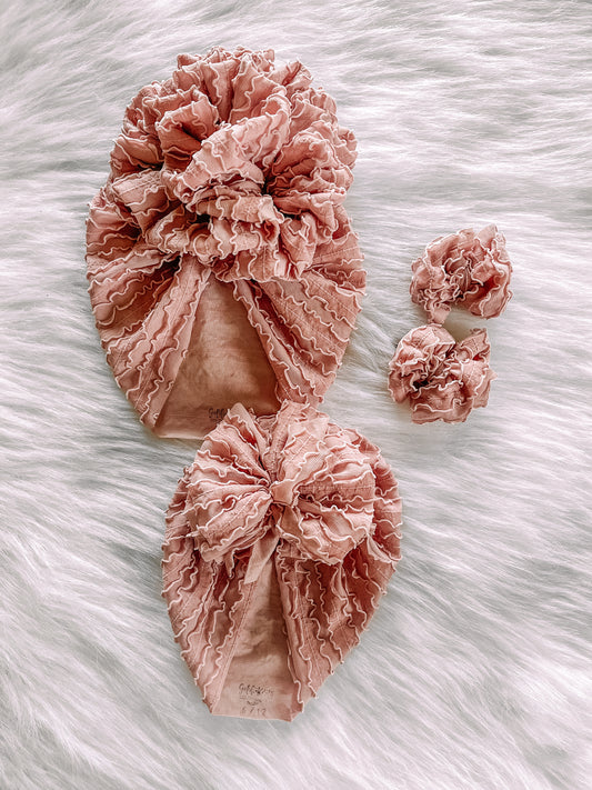 Mauve Ruffles