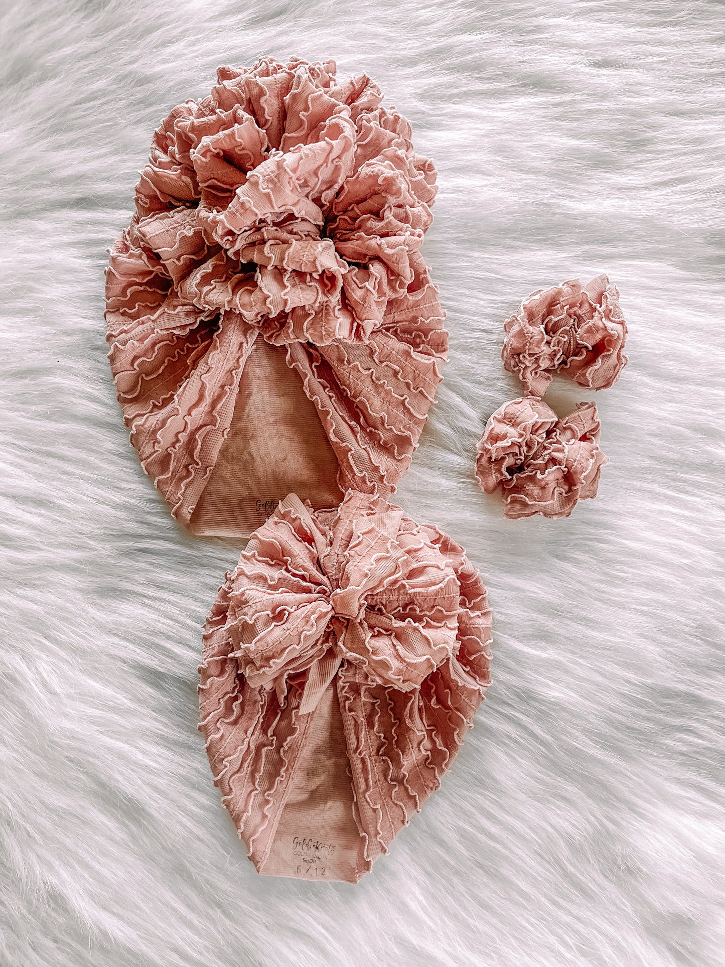 Mauve Ruffles