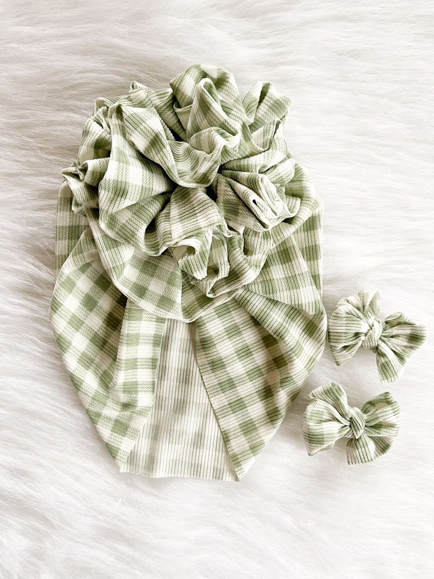 Sage Gingham