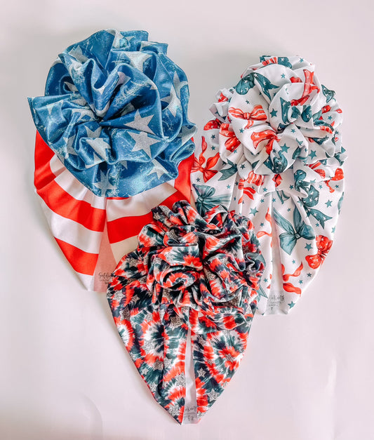 Red, White, + Cute Bows