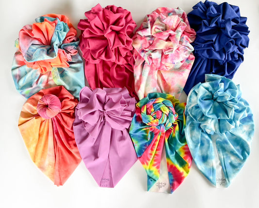 It’s a Vibe Bows • Tie Dye