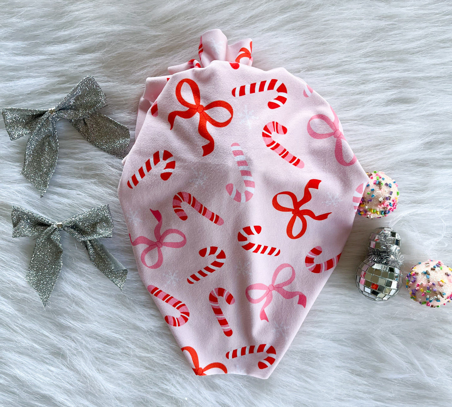 Candy Cane Bows