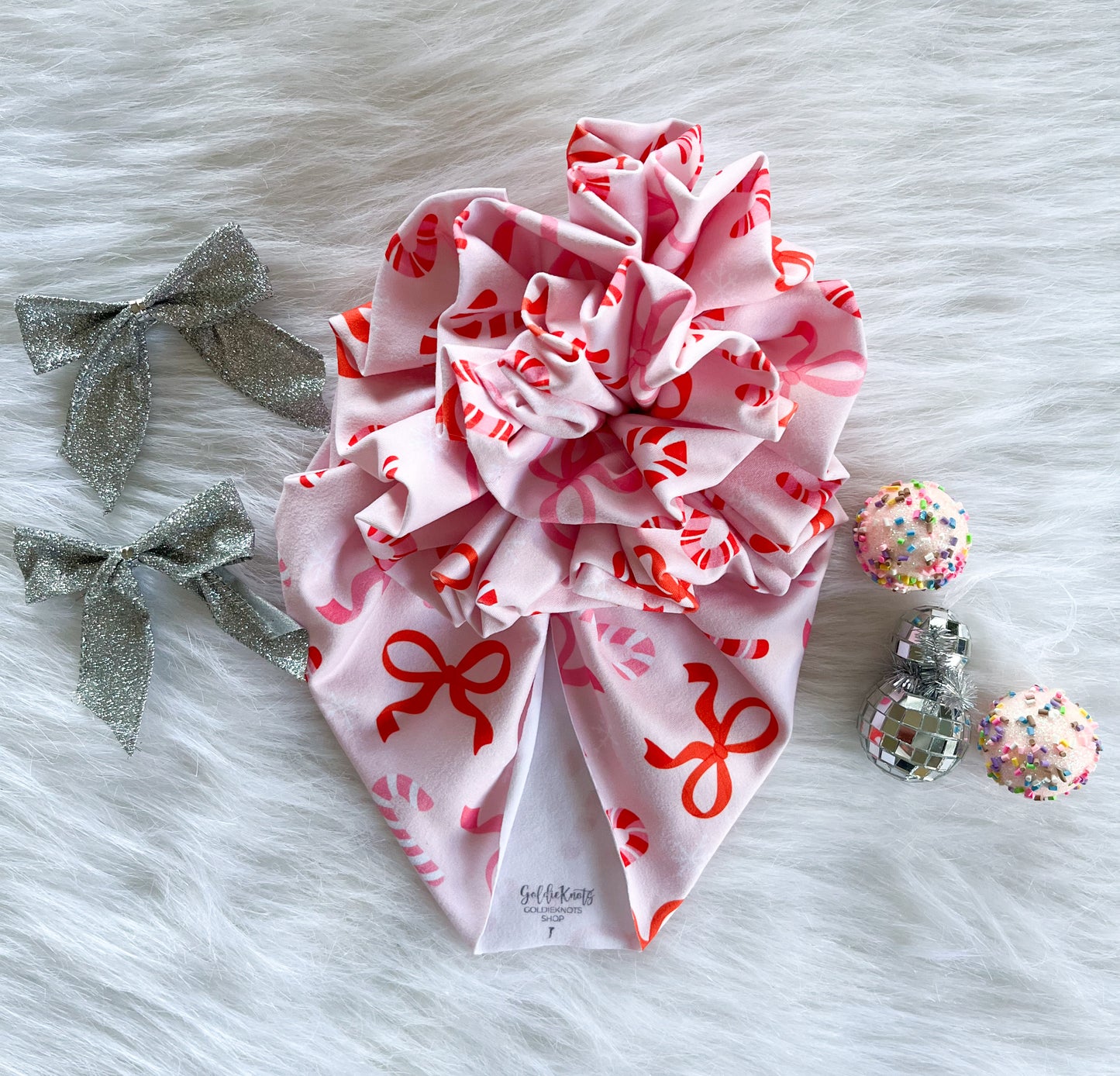 Candy Cane Bows